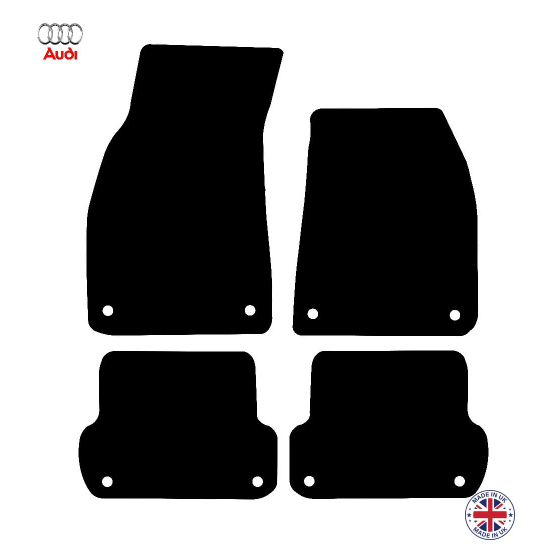 Audi A6 Allroad 2005-2011 Car Floor Mat Set